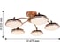 Потолочная светодиодная люстра F-promo 2473-5P 5