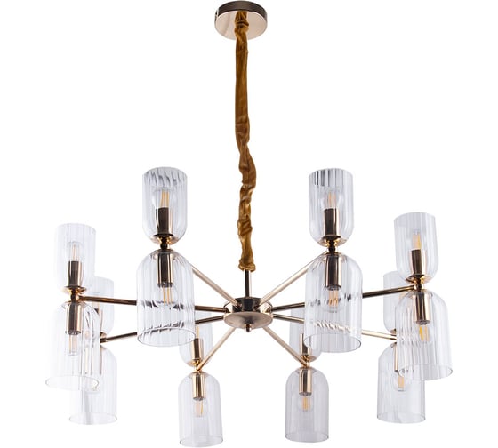 Подвесная люстра ARTE LAMP CHARM A1623LM-16GO