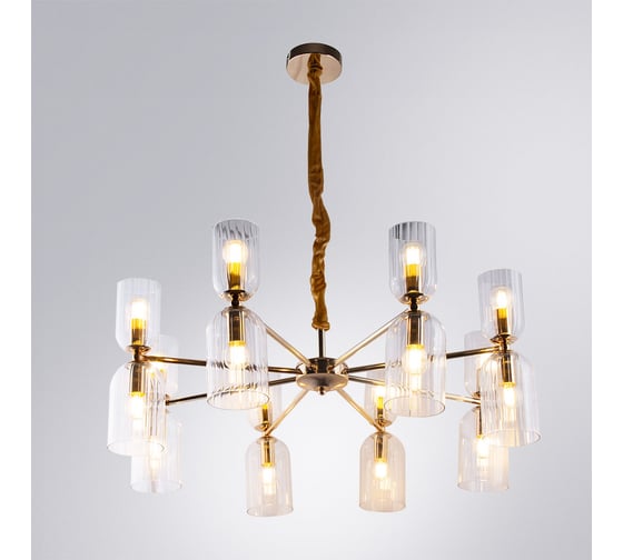 Подвесная люстра ARTE LAMP CHARM A1623LM-16GO