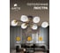 Потолочная люстра ARTE LAMP ANDREA A8141PL-6BK 4