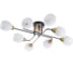 Потолочная люстра ARTE LAMP ANDREA A8141PL-8BK 1