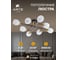 Потолочная люстра ARTE LAMP ANDREA A8141PL-8BK 4