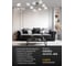 Потолочная люстра ARTE LAMP ANDREA A8141PL-8BK 5