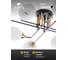Потолочная люстра ARTE LAMP ANDREA A8141PL-8BK 6