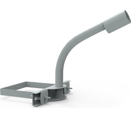 Кронштейн Gauss для уличных светильников на опору с 1 хомутом 625x460x280 D48мм 903265202