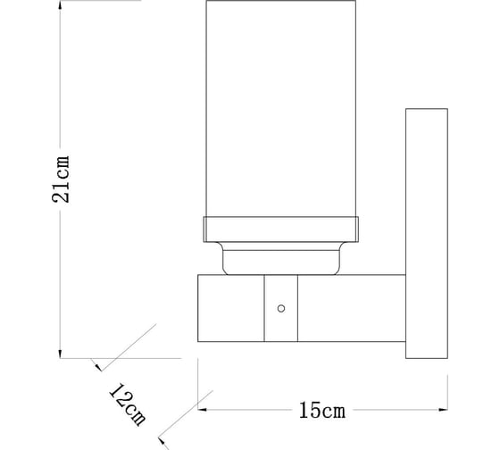 Бра Arte Lamp DODGE A1693AP-1BR
