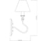 Бра Arte Lamp AGIO A6086AP-1PB 5