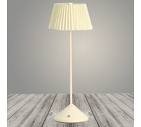 Настольная лампа РОСТОК 930176 белый/белый абажур h360 2W LED, DIY23 988368164