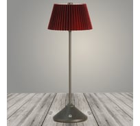 Настольная лампа РОСТОК 930178 кофе/бордовый абажур h360 2W LED, DIY23 988368163