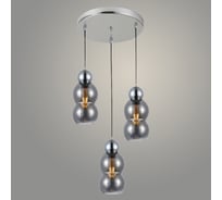 Подвес РОСТОК 06973/3HQ CH хром, 3x40W, E27, d340 h700, GAN22 988026955