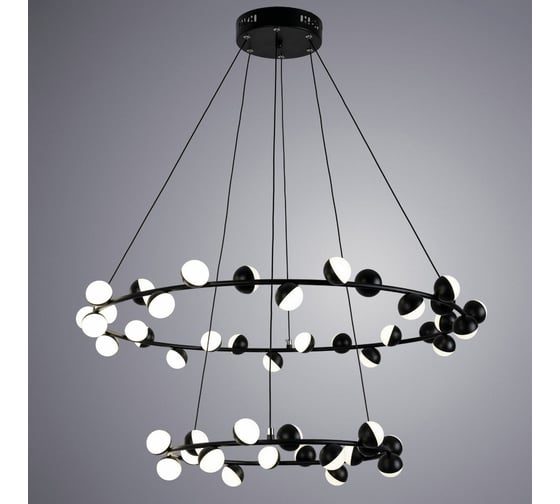 Подвесная люстра Arte Lamp DEXTER A3619SP-48BK