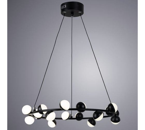 Подвесная люстра Arte Lamp DEXTER A3619SP-18BK