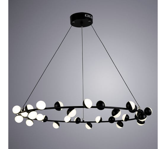Подвесная люстра Arte Lamp DEXTER A3619SP-30BK