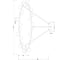 Подвесная люстра Arte Lamp DEXTER A3619SP-30WH 4
