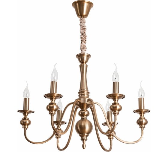 Подвесная люстра Arte Lamp PASSONI A6097LM-6PB 1