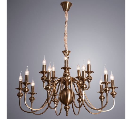 Подвесная люстра Arte Lamp PASSONI A6097LM-15PB