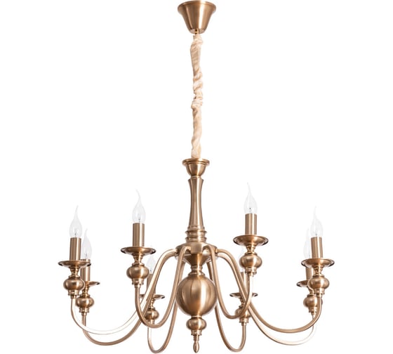 Подвесная люстра Arte Lamp PASSONI A6097LM-8PB 1