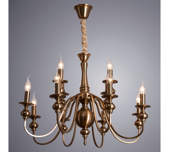 Подвесная люстра Arte Lamp PASSONI A6097LM-12PB