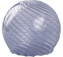 Плафон ЭЛЕТЕХ 34-228-ф130/в42 Полусфера рифл.косой дымч. 1070908338