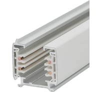 Шинопровод осветительный Dekraft CTL-RAIL-1, белый, 1 м, трехфазный, 61643DEK