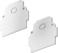 Заглушка торцевая MAYTONI GRAVITY 2шт, встраиваемый, белый TRA010EC-42W