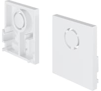 Заглушки MAYTONI для накладного низкопрофильного шинопровода, 2шт. EXILITY TRAM034EC-41W