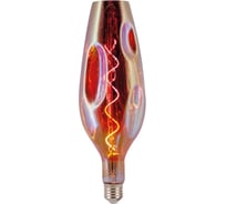 Светодиодная лампочка HIPER FILAMENT BOTTLE 6W 450Lm E27 112340 2700K Red rainbow HL-2257