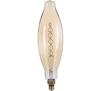 Светодиодная лампочка HIPER VINTAGE FILAMENT FLEXIBLE BT120 8W 570Lm E27 120420 1800K AMBER HL-2204