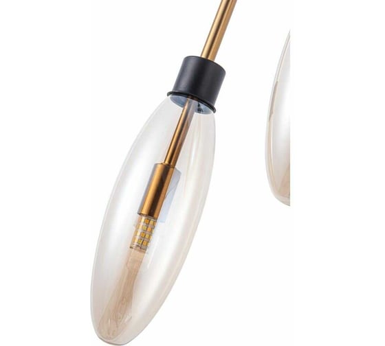 Бра De Fran G9 2x40Вт СВЕЧА GBK золотой B-1137
