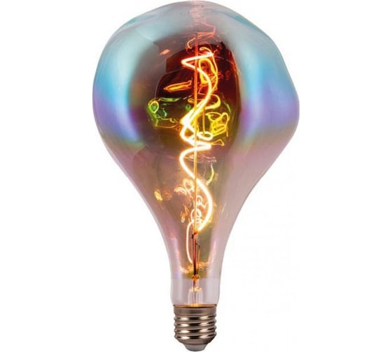 Светодиодная лампочка HIPER FILAMENT A165 6W 400Lm E27 160270 2700K Dark rainbow HL-2261
