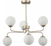 Люстра De Fran G9 6x20Вт ОМЕЛА Gm золото мат./мат.стекло LP-4309