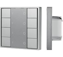 Кнопочная панель INTELLIGENT ARLIGHT DALI-201-23-4G-DIM-DT6-IN Silver IARL, IP20 Метал 1шт 048185