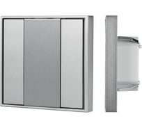 Кнопочная панель INTELLIGENT ARLIGHT DALI-201-23-2K-D2-IN Silver IARL, IP20 Металл, 3 1шт 048221