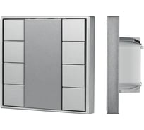 Кнопочная панель INTELLIGENT ARLIGHT DALI-201-23-8K-D2-IN Silver IARL, IP20 Металл, 3 1шт 048224