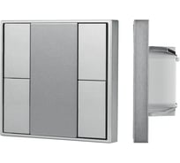 Кнопочная панель INTELLIGENT ARLIGHT DALI-201-23-4K-D2-IN Silver IARL, IP20 Металл, 3 1шт 048223