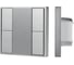 Кнопочная панель INTELLIGENT ARLIGHT DALI-201-23-4K-D2-IN Silver IARL, IP20 Металл, 3 1шт 048223 1