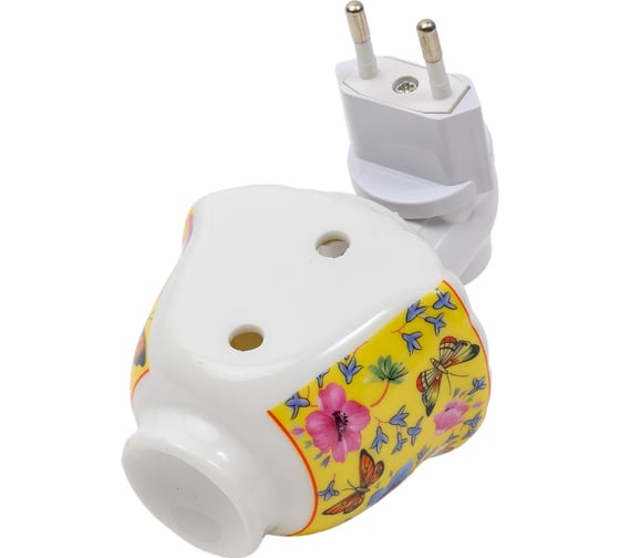 Ночник-аромалампа TDM ELECTRIC "Махаон" керамический, с выключателем, Е12, 7 Вт, 220 В SQ0357-0034