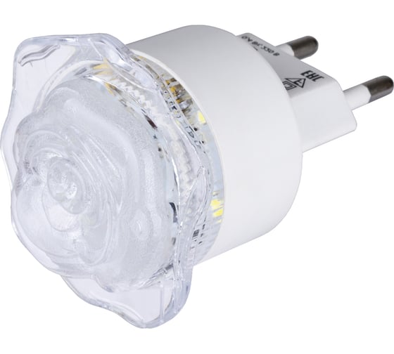 Ночник TDM ELECTRIC "Роза" с выключателем, 0,4 Вт, 220 В SQ0357-0032