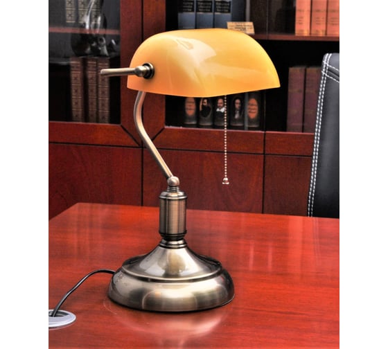 Настольная лампа Lumina Deco Banker LDT 305 YL
