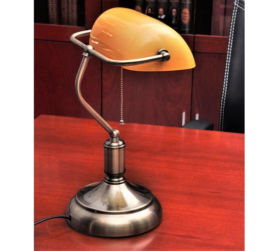 Настольная лампа Lumina Deco Banker LDT 305 YL