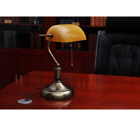 Настольная лампа Lumina Deco Banker LDT 305 YL