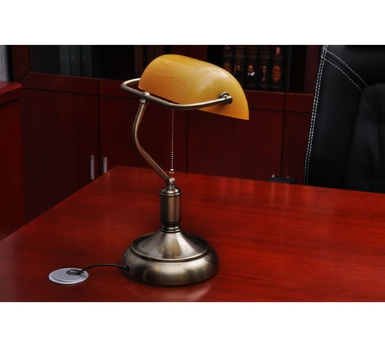 Настольная лампа Lumina Deco Banker LDT 305 YL