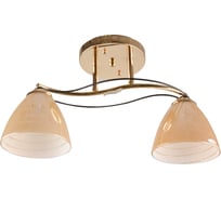 Люстра HIPER 2хE27х60Вт GOLD/CHROME H011-2