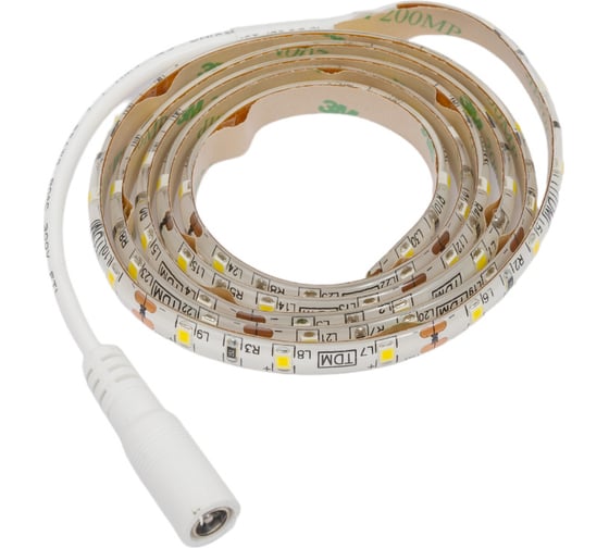 Комплект светодиодной ленты TDM ELECTRIC SMD2835-60 LED/м-12 В-4,8 Вт/м-IP65-3000 К 1 м, 6 Вт SQ0331-0231