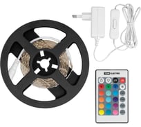 Комплект светодиодной ленты TDM ELECTRIC SMD5050-30 LED/м-12 В-7,2 Вт/м 3 м 18 Вт, IR-контроллер SQ0331-0236