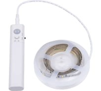 Умная подсветка TDM ELECTRIC SMD2835-30LED/m-IP20-5В-2, 4Вт-6000К1 м, датчик движ., 4хААА SQ0331-0500