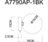 Бра Arte Lamp VINCENT A7790AP-1BK 4