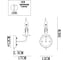 Бра Arte Lamp GRAFF A1857AP-1BK 3
