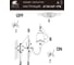 Бра Arte Lamp GRACIE A7301AP-1PB 4
