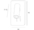 Настенный светильник Arte Lamp ELECTRA A8233AP-1BK 4